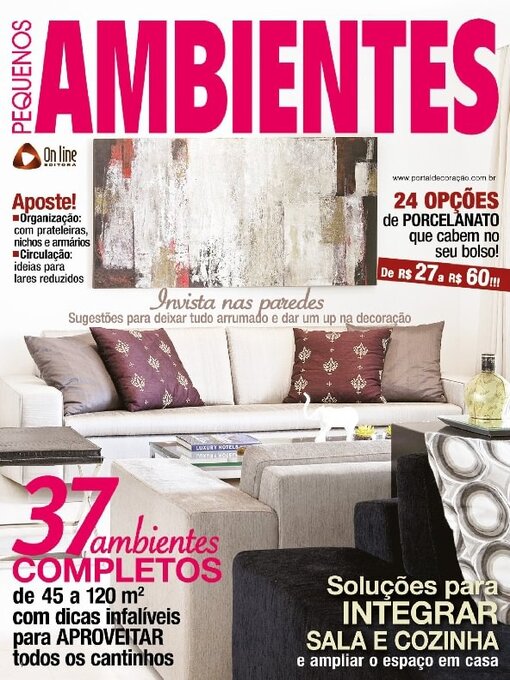 Title details for Pequenos Ambientes by Online Editora - Available